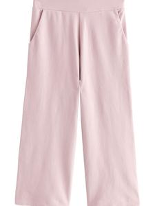 Широкие брюки Next, пастельный розовый