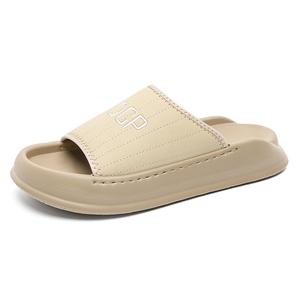 SOBB Скользостойкие амортизирующие шлепанцы для мужчин с защитой от истирания белые, цвет White