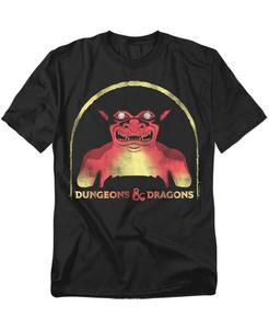 Футболка Big & Tall с изображением руководства игрока по игре Dungeons Dragons Old School D&D, Black