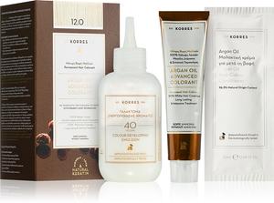 Стойкая краска для волос с аргановым маслом Korres, atspalvis 12.0 special blonde 50 мл