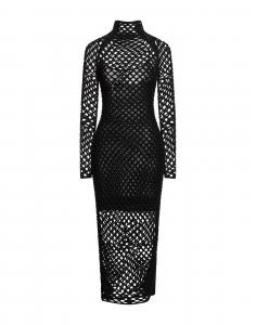 Платье миди Alaïa, черный