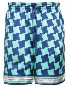 Шорты Casablanca, бирюзовый