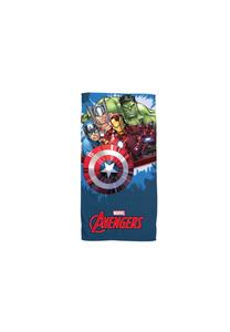 Хлопковое пляжное полотенце – махровый банный халат с премиальной печатью, 70x140 см Cofi, разноцветное 70x140 см