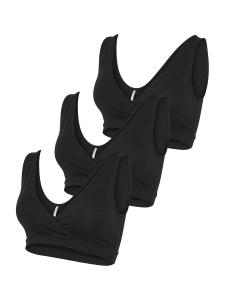 Треугольный бюстгальтер MAMALICIOUS MLMelisa, черный