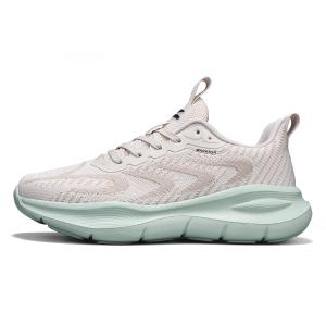 WARRIOR Амортизирующие, износостойкие, увеличивающие рост низкие повседневные туфли для мужчин, бежево-зеленого цвета