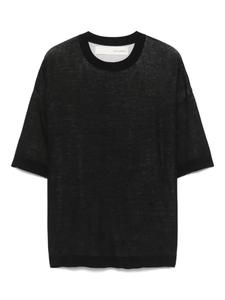 Футболка из хлопка Isabel Benenato, черный