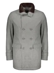 Двубортная куртка Herno, серый