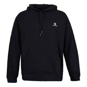 Толстовка go-to embroidered star chevron standard-fit pullover hoodie 'black' Converse, черный