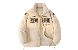 Пуховик унисекс Kawasaki, Бежевый абрикос (базовый)