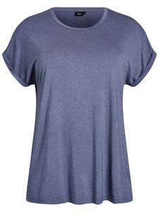 Рубашка Zizzi MANNA, темно-синий