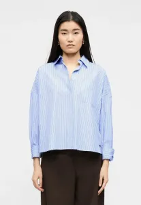 Блузка aureo на пуговицах Weekend Max Mara, Azzurro