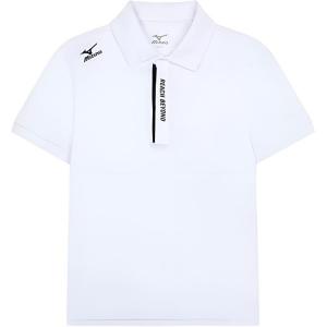 Детские поло Mizuno, белый