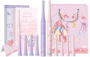 Электрическая зубная щетка EMIE, фиолетовый