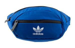 Adidas Originals Полиэстеровый поясной чехол для телефона мужской синий