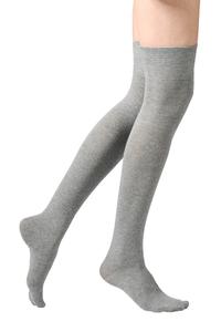 Носки Yenita Overknee Strümpfe, серый
