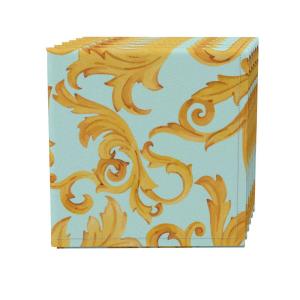 Набор салфеток из 4 шт., 100% хлопок, 20x20 дюймов, цветочный 156