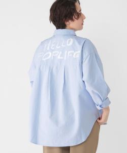 Рубашка Оксфорд с вышивкой Studio Clip, цвет Saxophone 80