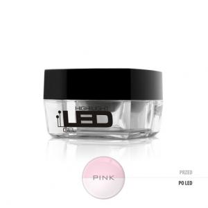 Однофазный гель для ногтей средней густоты Розовый, 30 г Silcare, High Light Led Gel
