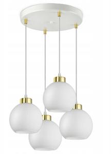 Подвесной светильник в форме шара Kiki Design IV, количество языков пламени: 4