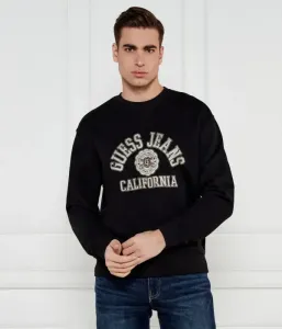 Толстовка regular fit Guess Jeans, черный