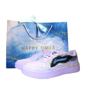 Понтоны Balance легкие дышащие лоу-топ скейтерские кроссовки унисекс LINING, светло-синий черный