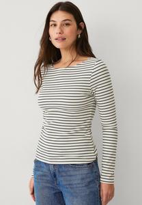 Топ с длинными рукавами Ellos Collection, синий