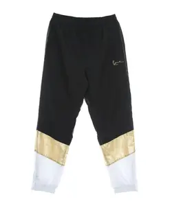 Фирменные спортивные брюки с блочным дизайном, черно-белые. Karl Kani, мультиколор