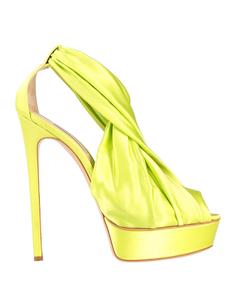 Сандалии Casadei, лаймовый