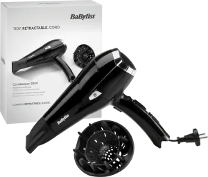 Фен Cordkeeper 2000 с утяжкой кабеля 1 шт. BaByliss