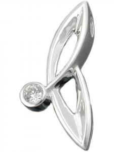 Gallay Кулон 26,5х12 мм, серебро 925 пробы