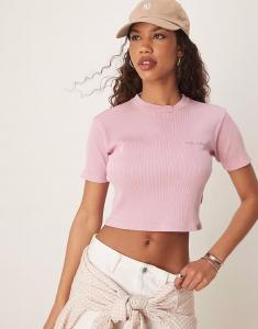 Футболка Dickies Pleasantwood Baby в выцветшем розовом цвете