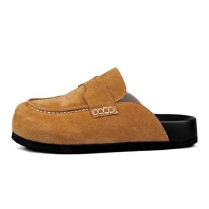 Craftsman gang Антибактериальные противоскользящие устойчивые к запаху унисекс тапочки с закрытым носком коричневые, цвет Brown