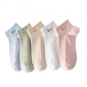 Низкие носки унисекс набор из 5 пар ALPLUME, A0175 Pack