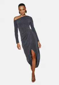 Макси-Платье стандартного кроя Lipsy, Silver Glitter