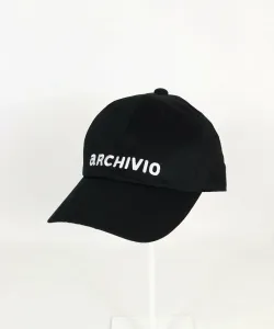 Кепка с вышитым логотипом Archivio, цвет Black (001)