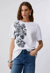 Футболка с принтом Liu Jo, White