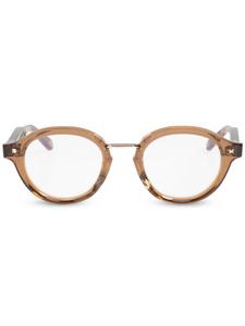 Очки в круглой оправе VALENTINO GARAVANI EYEWEAR, коричневый