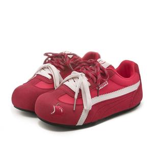 Нескользящие износостойкие низкие повседневные туфли для женщин GULIA, Red White