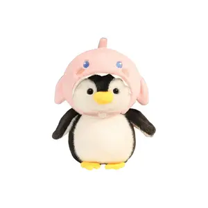 Мягкая игрушка пингвин с капюшоном, высота 25 см Bitter purchase