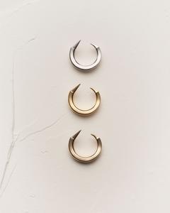 Кольца с шипами из 18-каратного серого, желтого, золотого и бледного золота Saint Laurent