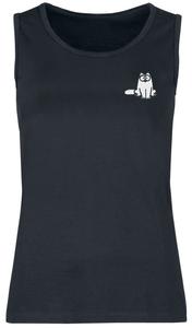 Майка-топ Simon's Cat Simon´s Cat, черный