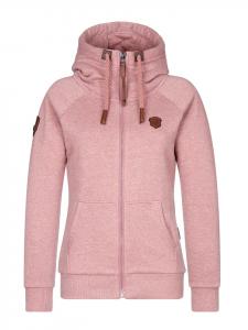 Naketano Толстовка Brazzo, цвет «грязно-розовый меланж»