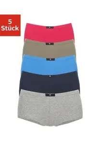 Трусики H.I.S (5 шт.), изготовлены из качественного эластичного хлопка, красный