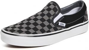 Vans мужские кроссовки, Black Pewter Checkerboard, 6 us, Black/Pewter Grey/Checkerboard