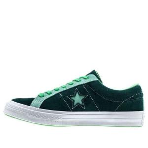 Кроссовки one star ox 'carnival' Converse, зеленый