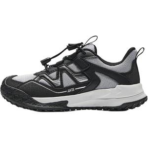 Низкие детские повседневные противоскользящие износостойкие туфли для детей 3-7 лет Antakids, черный