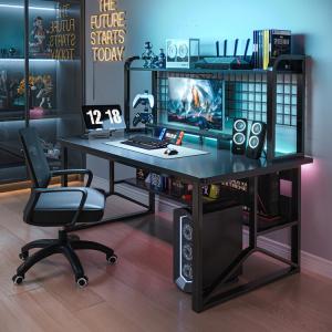 Компьютерный стол Naijia с подвесной полкой и стулом, 100 см