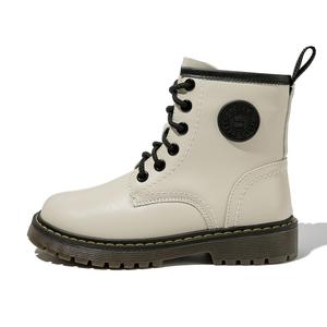 Износостойкие детские сапоги до колена BELLE BABY, экрю