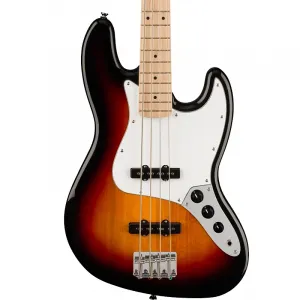 Бас-гитара Squier Affinity Series Jazz с мензурой из клена - Сансет