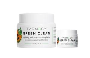 FARMACY Нежный и очищающий бальзам для умывания увлажняющий, отшелушивающий, против черных точек, очищающий 100мл/100мл+20мл